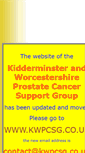 Mobile Screenshot of kidderminsterpcsg.com